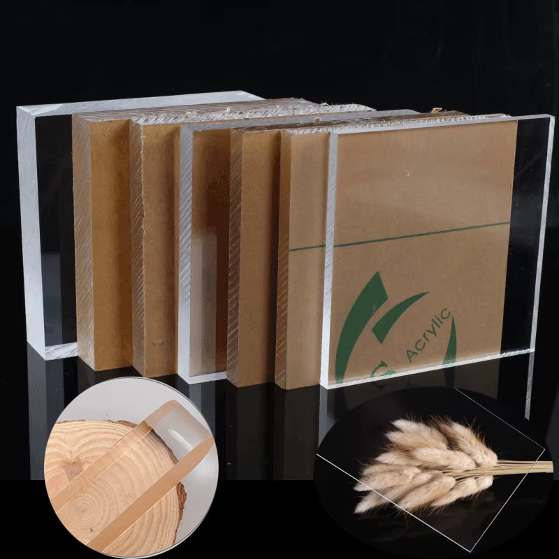 Transparentes Acrylglas als Kunststoff-Acrylplatte aus Polymethylmethacrylat, Dicke: 1 mm - Bild 3