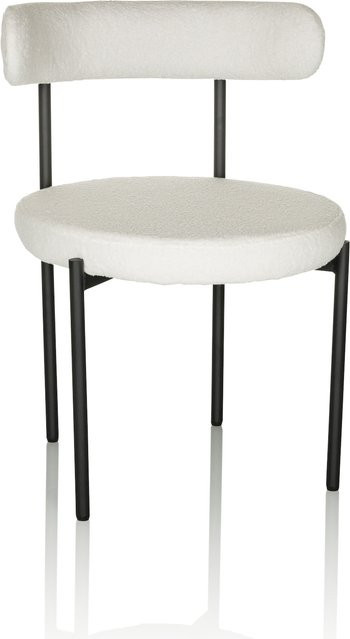 hjh OFFICE Polsterstuhl TEDIO im Skandi-Design mit Stoffbezug - Bild 1