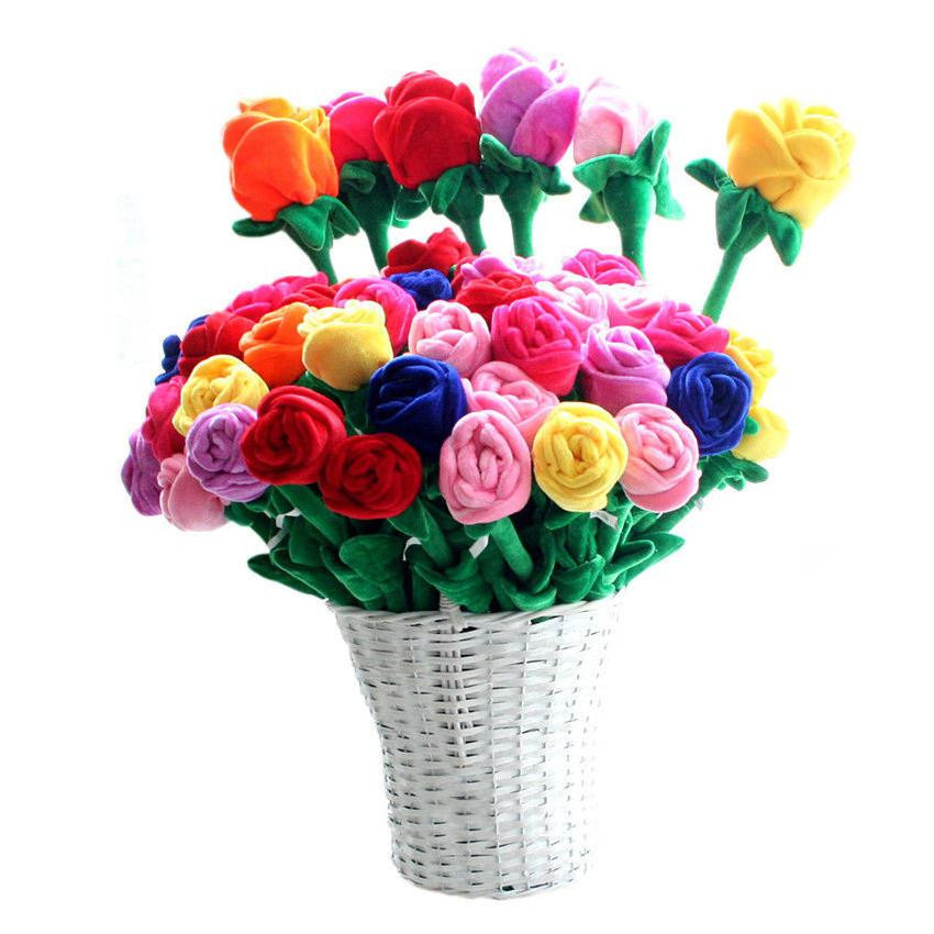 Wucifang Bags Lachende Sonnenblumen Plüschpflanzen, Plüschspielzeug, 30cm - Bild 1