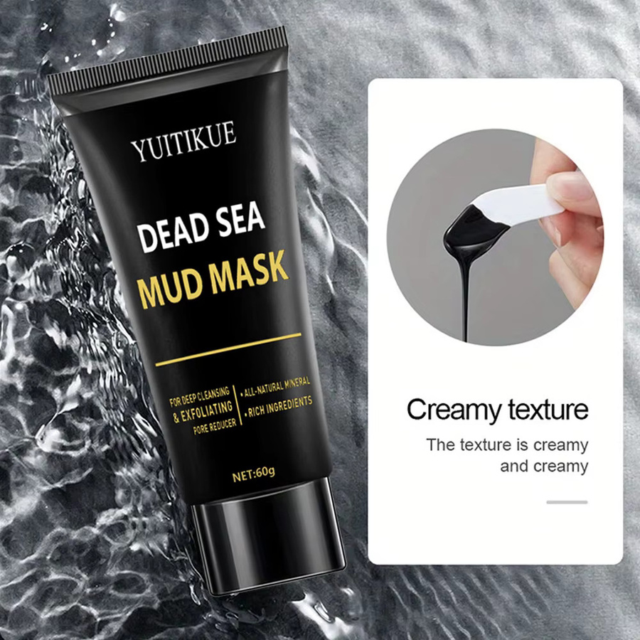YUITIKUE Totes Meer Schlamm-Maske, Gesichtspflege für fettige Haut - Bild 5