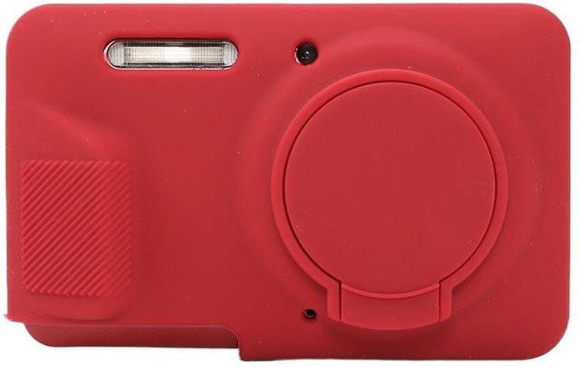 Kodak PIXPRO FZ55 und FZ45 Kamera-Schutzhülle mit Objektivdeckel in Rot - Bild 1