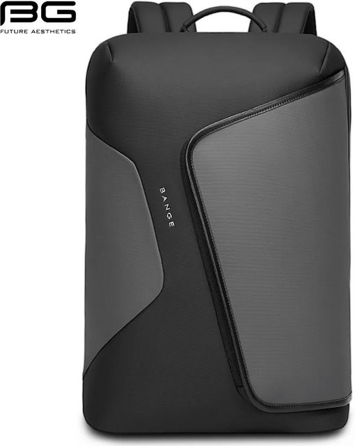 BANGE Business-Rucksack mit USB-C-Anschluss und Anti-Spritzwasser-Funktion in Schwarz - Bild 1