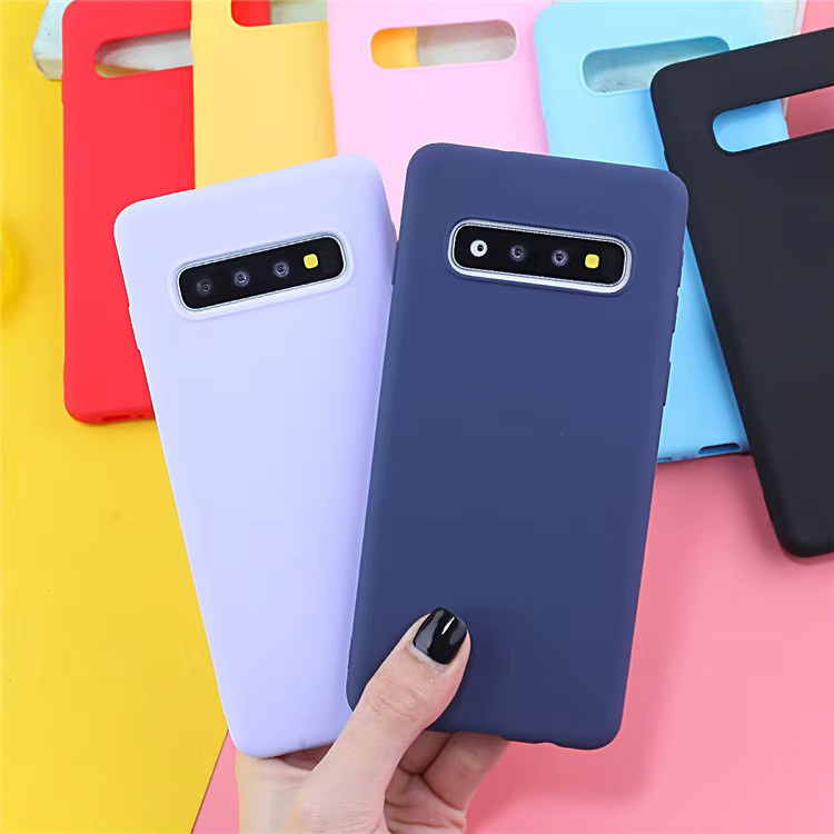 Ultradünne und weiche Handyhülle für Samsung Galaxy S10 S10E S7 S8 S9 S10 Plus S20 S21 Pro Note 8 9 10 Note 20 in Schwarz - Bild 2
