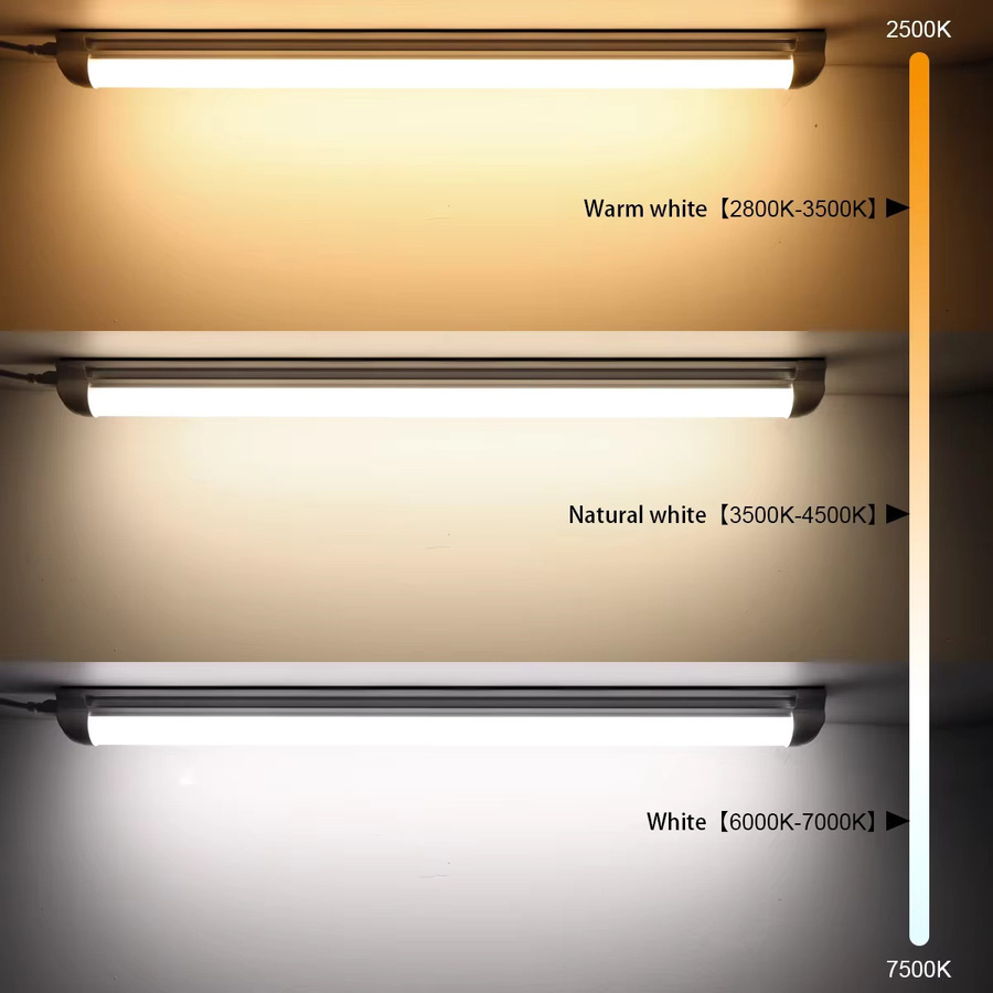AIMENGTE Integrierte LED Leuchtstoffröhre mit Aluminiumgehäuse, Länge: 50 cm - Bild 3
