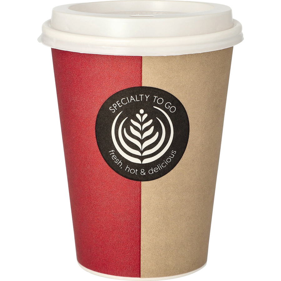 Papstar Coffee To Go Trinkbecher Multicolour 300 ml - Bild 2