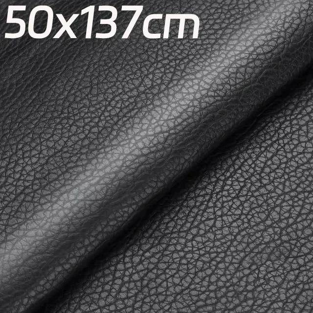 Selbstklebendes Lederreparaturpflaster in Schwarz für Möbel, Sofa, Autositz und Handtaschen, wasserdichter Reparatur-Aufkleber - Bild 1