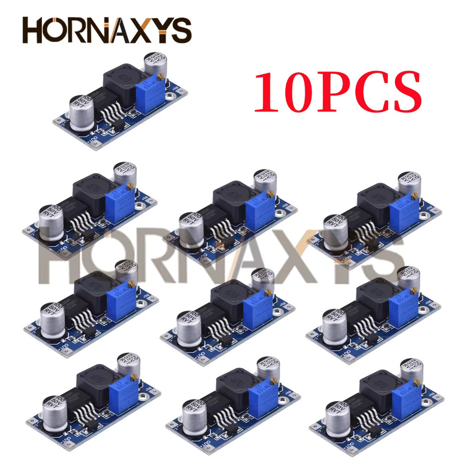 XL6009 4A Boost Converter Step Up Modul von HORNAXYS, Einstellbar 15W, 5-32V zu 5-50V DC-DC Netzteil Modul LM2577, Blau - Bild 2