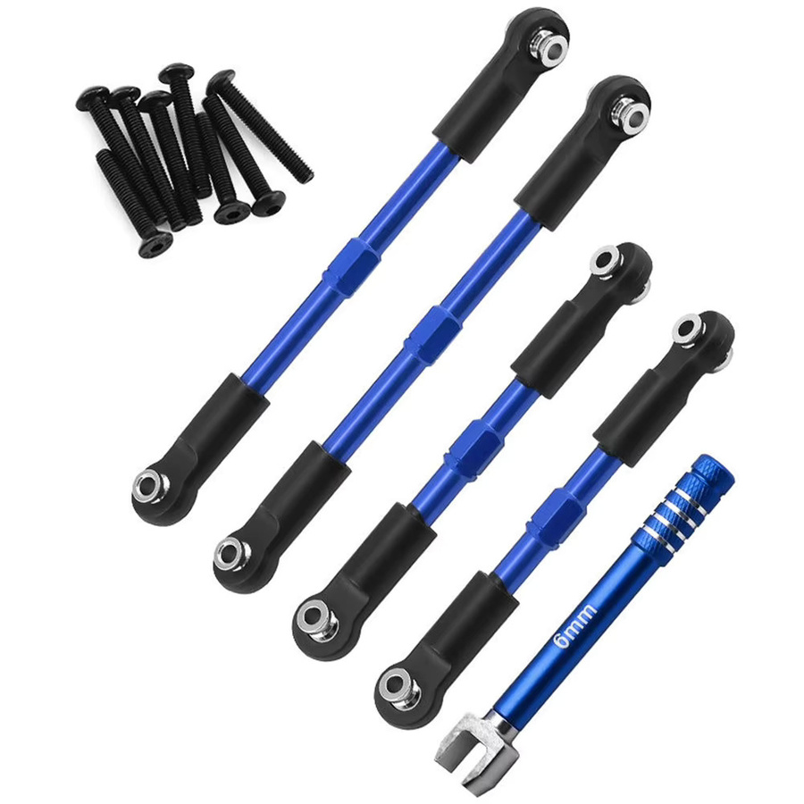 ARRMA Metallspannschloss Camber Links Zehenlinks Set, Blau, Zubehör - Bild 5