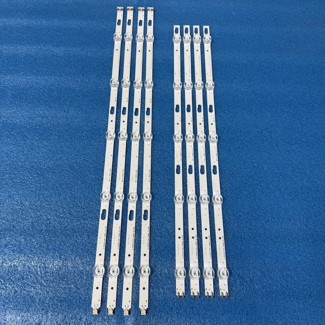 LED-Hintergrundbeleuchtungsleiste für Samsung UA55TU8000 UN55TU7000 UA55TU7000 UE55AU7560 UE55AU7560U GU55TU7199U GU55TU8079U UN55TU8200 in Weiß - Bild 1