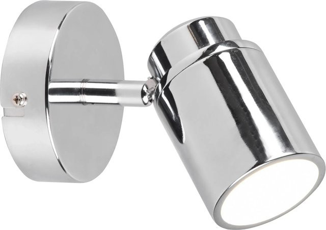Trio Strahler Angelo LED Wandstrahler Chrom B/H/T: 15,5 x 10,5 x 9,0 cm - Bild 1