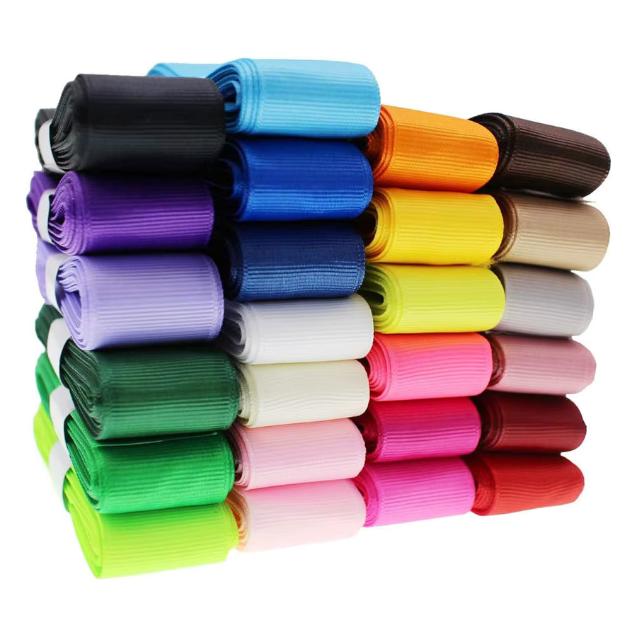 Mehrfarbiges Polyester-Ripsband für Geschenkverpackungen, Dekoration und DIY-Bastelarbeiten, 9 Yards - Bild 4