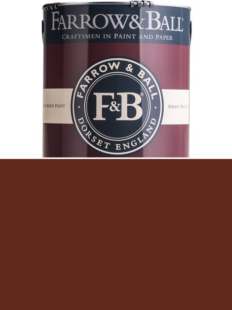 Farrow & Ball Modern Emulsion Wandfarbe Eating Room Red 43 in Rot, 2,5 l - Bild 1