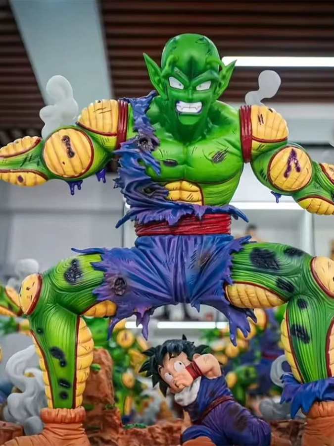 Bandai Dragon Ball Anime Figur Piccolo und Son Gohan aus PVC in Multicolor, Höhe: 28 cm - Bild 4