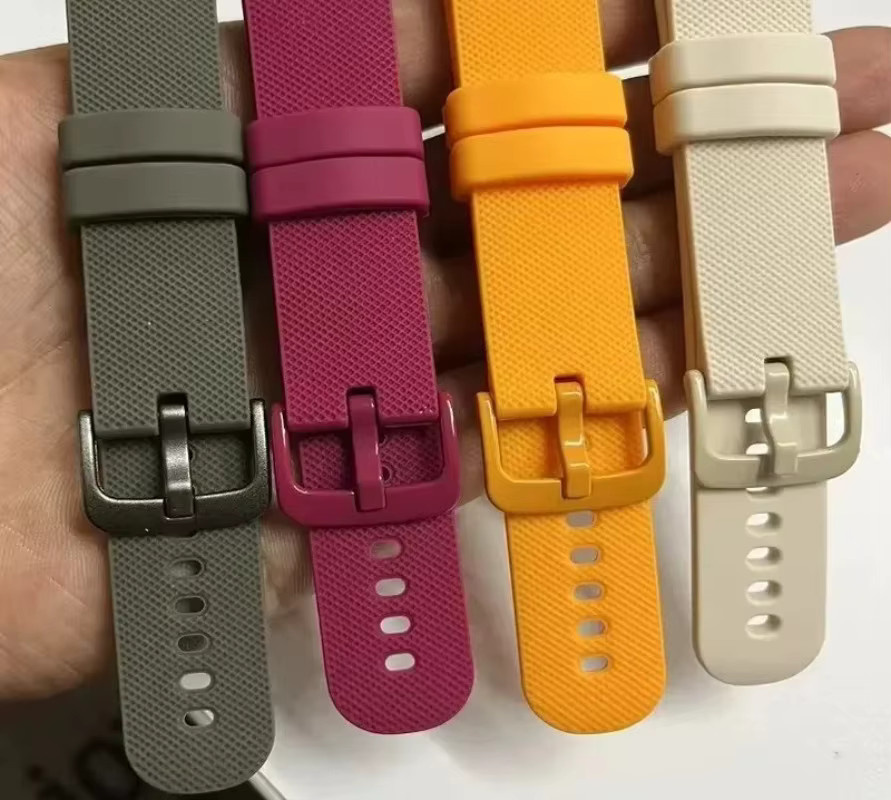 Samsung Uhrenarmband Silikon, Schwarz, Unisex - Bild 1