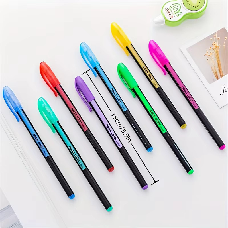 Feinspitzen-Gelstift-Set mit bunten Farben für künstlerisches Zeichnen, Malen und Skizzieren - Bild 2