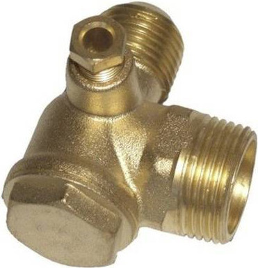 Aerotec Druckluft-Rückschlagventil 9048003 in Gold - Bild 1