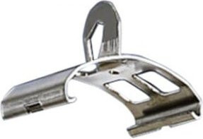 Trilux Aufhängeklammer für Kettenaufhängung E03KX aus Edelstahl in Silber - Bild 1