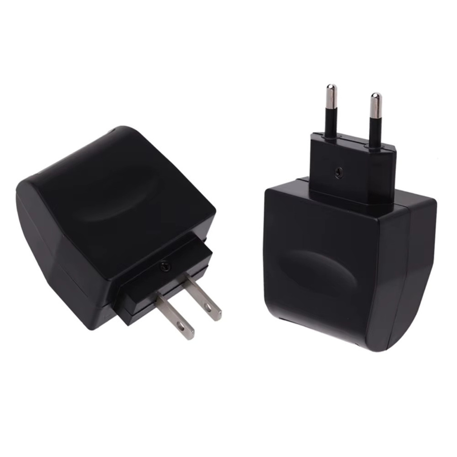 ALLOYSEED Auto-Stromadapter Konverter von AC 110V-220V auf DC 12V mit Zigarettenanzünder-Buchse, Schwarz - Bild 2