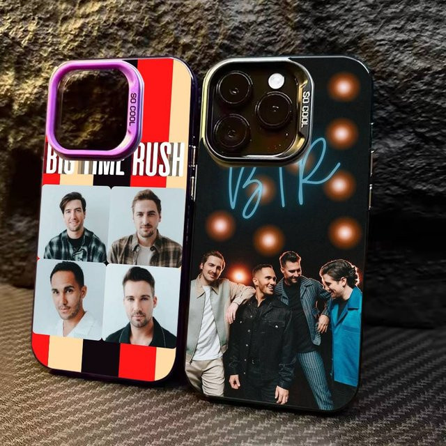 B-Big Time R-Rush Handyhülle Shell in Silber für iPhone 17 16 15 14 13 12 11 Pro Max Plus - Bild 1