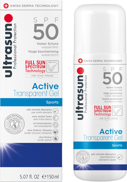 Ultrasun Active Transparent Gel SPF 50, Unisex - Bild 1