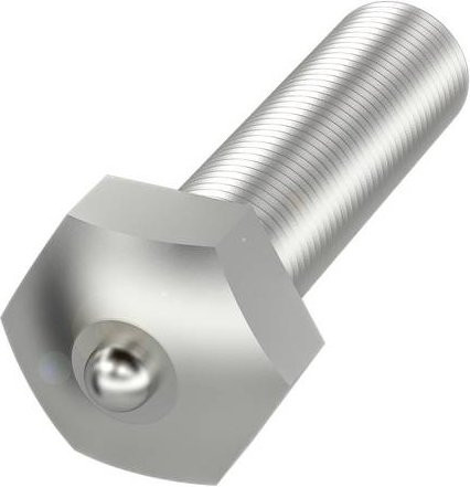 Balluff BAM019W Plunger Probe BAM FS-XE-004-M8-4 aus Edelstahl in Silber - Bild 1