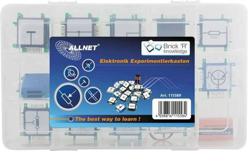 Brick´R´Knowledge 115589 Basic Set Experimentier-Box für Einsteiger zum Thema Elektronik