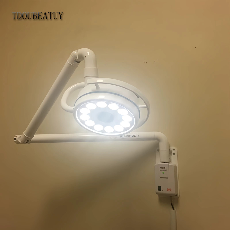 TDOUBEAUTY KD-2012B-1 Wandmontierte LED-Operationsleuchte 36W Schattenfreie Zahnarztlampe in Weiß - Bild 2