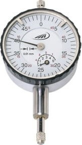 Helios-Preisser Klein-Messuhr stoßfest, Farbe Silber, Material Edelstahl, Messbereich 40 mm, Abweichung 0,01 mm - Bild 1