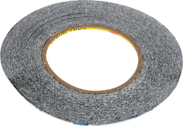 3M Doppelklebeband Schwarz 1 mm Breite 50 m Länge - Bild 1