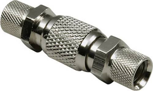Renkforce F-Verbinder zum Aufdrehen in Silber für Kabel mit 6,8 mm Durchmesser - Bild 1