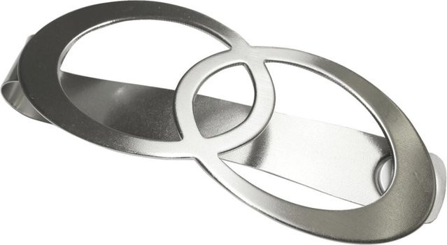 Boviva Raffspange Infinity Hook in Silber aus Metall - Bild 1