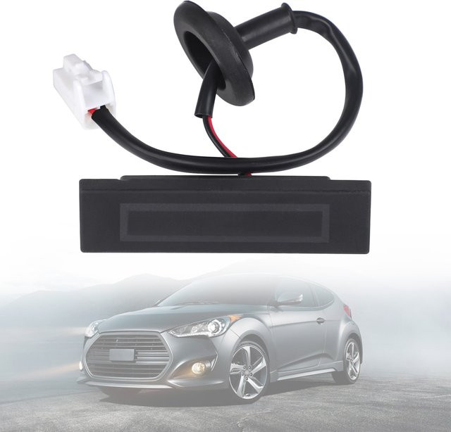 CNSPEED Heckklappen-Entriegelungsschalter OEM 812602V000 für Hyundai Veloster 2012–2017, wasserdichter Heckklappen-Türgriffschalter in Schwarz - Bild 1