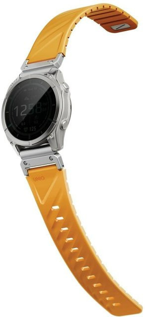 UNIQ Uhrenarmband Silikon, 26 mm, Orange gray, Unisex - Bild 1