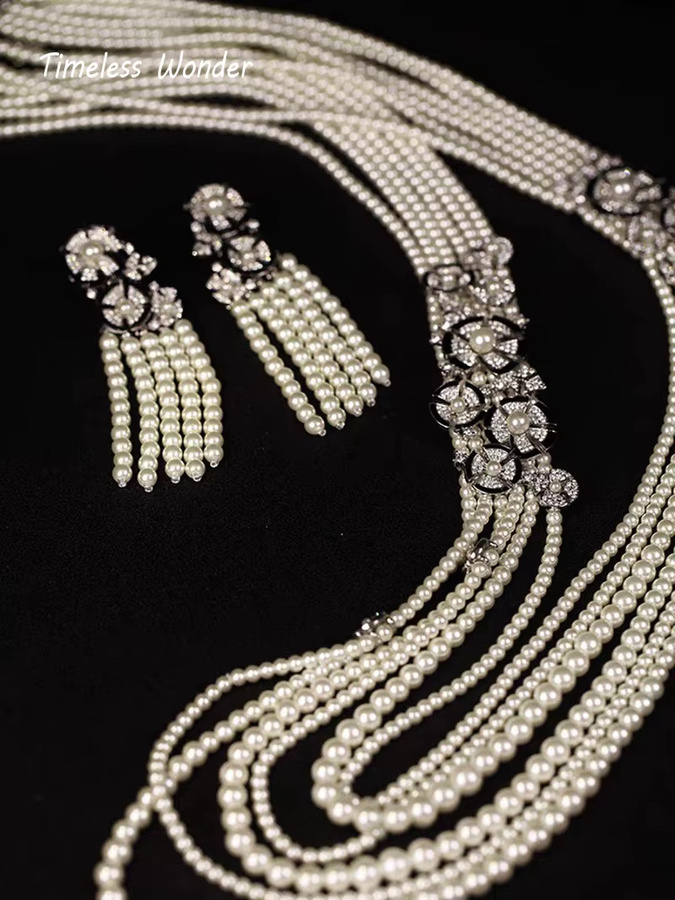 Timeless Wonder Halskette, Silber, Zirkonia, Perle, Damen - Bild 5