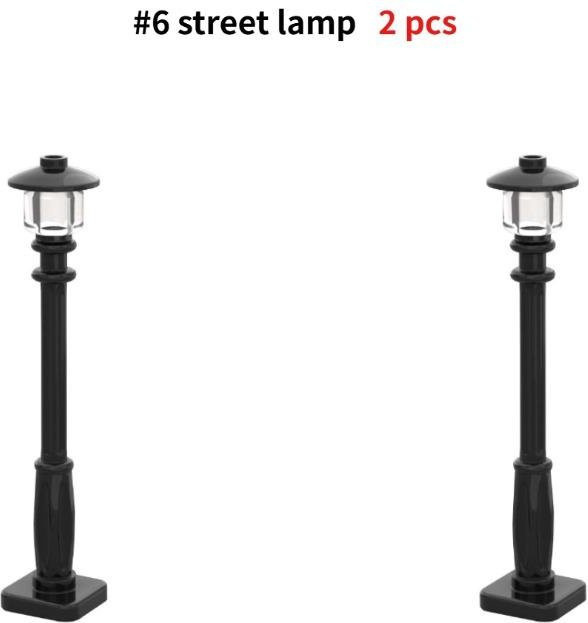 LEGO Stadt Bausteine Städtische Straßenansicht, Zubehör, ab 6 Jahren - Bild 1