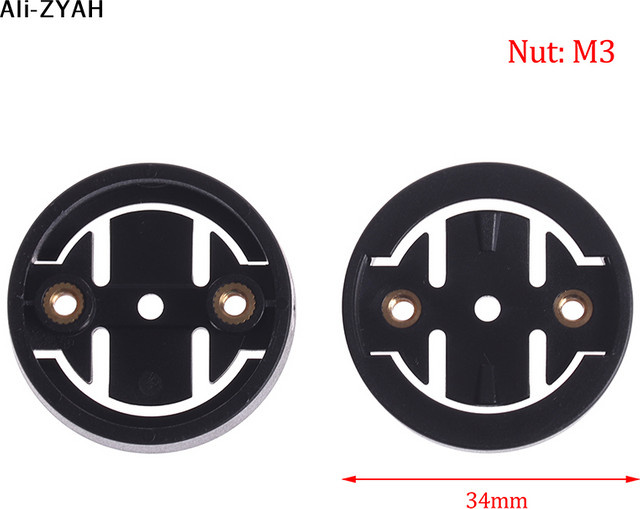 HMA89 Fahrrad-Tachometer Erweiterungshalterung Adapter für Garmin in Schwarz - Bild 1