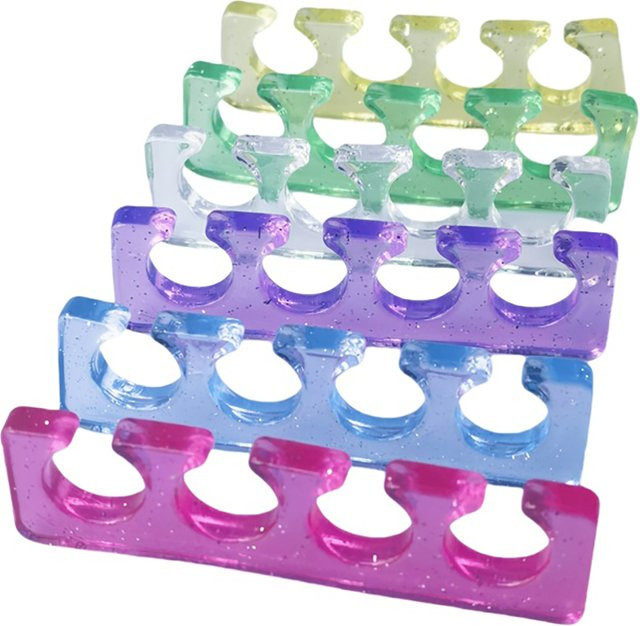 Odo Nagelteiler aus Silikon, transparent, 2 Stück, Unisex - Bild 1