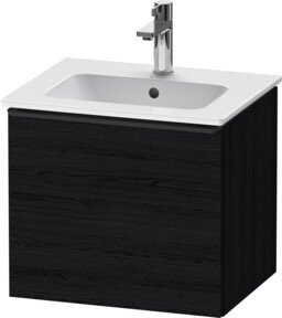 Duravit Waschtischunterschrank D-Neo in Schwarz/Eiche, B/T/H: 51 x 40,2 x 44 cm - Bild 1