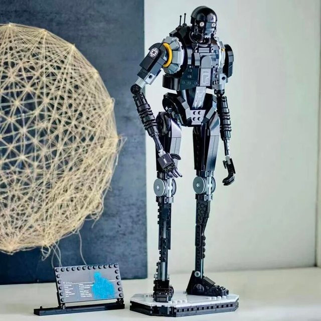 Hot Toys Star Wars Ando K-2SO Sicherheitsdroide Roboter-Baukasten, 845 Teile, ab 14 Jahren - Bild 1