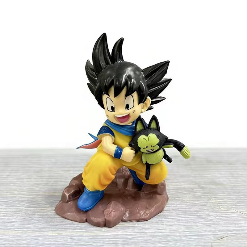 Bandai Dragon Ball Z Anime Figur Goku Sammelmodell aus Kunststoff, mehrfarbig, Höhe: 8,5 cm - Bild 2