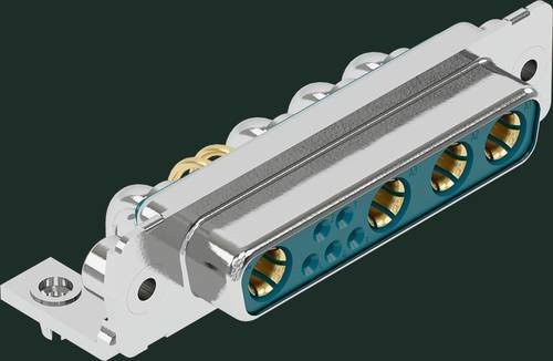 HARTING Steckverbinder 09 69 300 9106 09693009106 Polzahl: 9, Farbe: Silber, Löttechnik - Bild 1