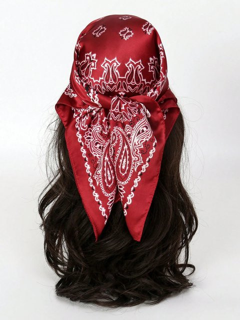 RUNMEIFA Halstuch Silk, 70x70 cm, Damen - Bild 1