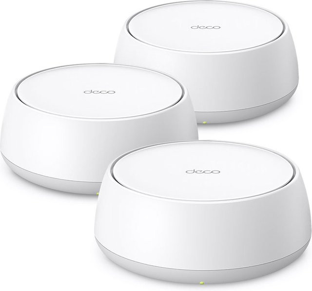 TP-Link Deco BE25 Wi-Fi 7 Dual-Band Mesh System 3er-Set in Weiß - Bild 1