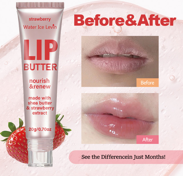Water Ice Levin Lippenbalsam mit Niacinamid & Kollagen, 20g - Bild 1