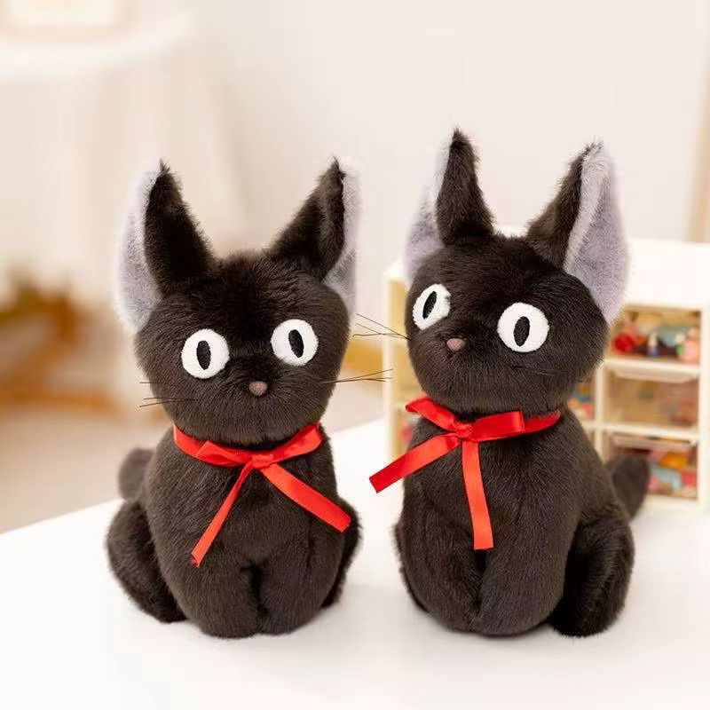 benchuang toy Hexe kleine schwarze Katze, Plüschtier, Schwarz - Bild 2