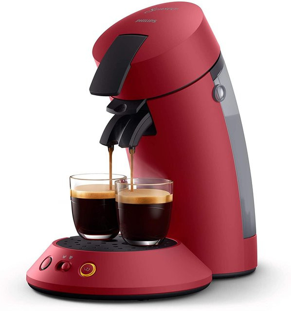 Philips Senseo Original Plus Kaffeepadmaschine in Rot - Bild 1