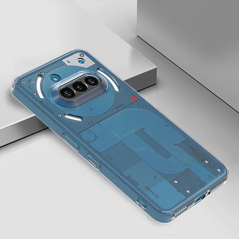 Transparente TPU Handyhülle für Nothing Phone 3A Pro und Nothing Phone 3A Pro 5G - Bild 3