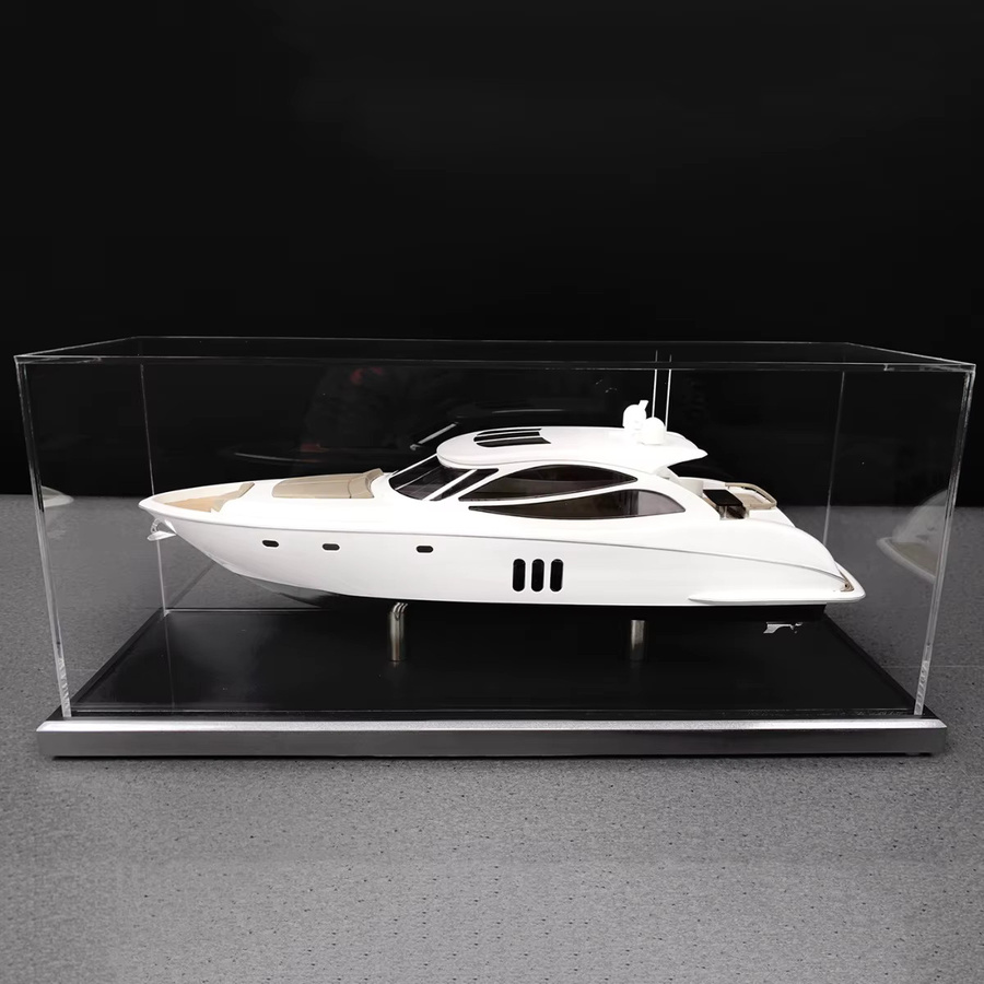 AT 99 MODEL STORM Luxus-Yacht-Modell 1/58, 3D-gedrucktes statisches Modell, Länge: 41 cm - Bild 4