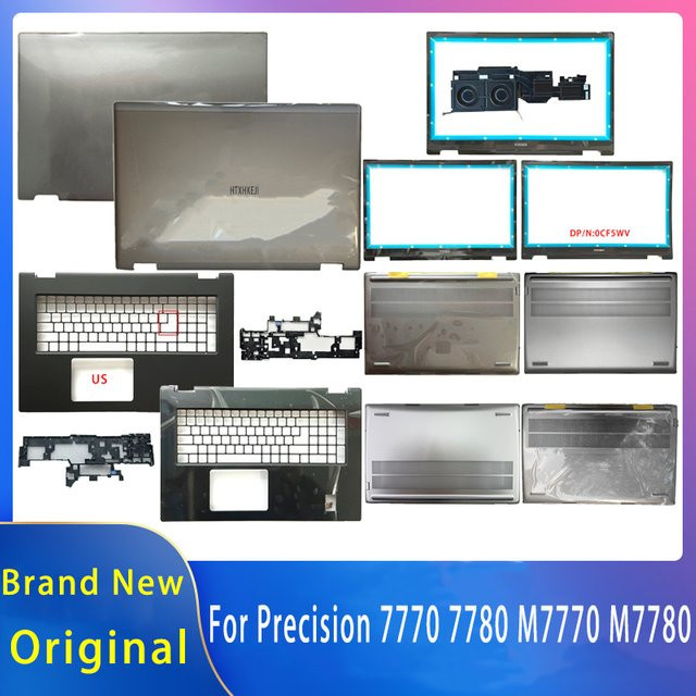 Dell Ersatzteile für Precision 7770 M7770 und 7780 M7780 LCD-Rückabdeckung Frontblende Handballenauflage oder Bodenabdeckung - Bild 1