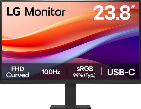 LG 24U421A-B Monitor Full HD LED Schwarz mit 60,5 cm (23.8") und 1920 x 1080 Pixeln